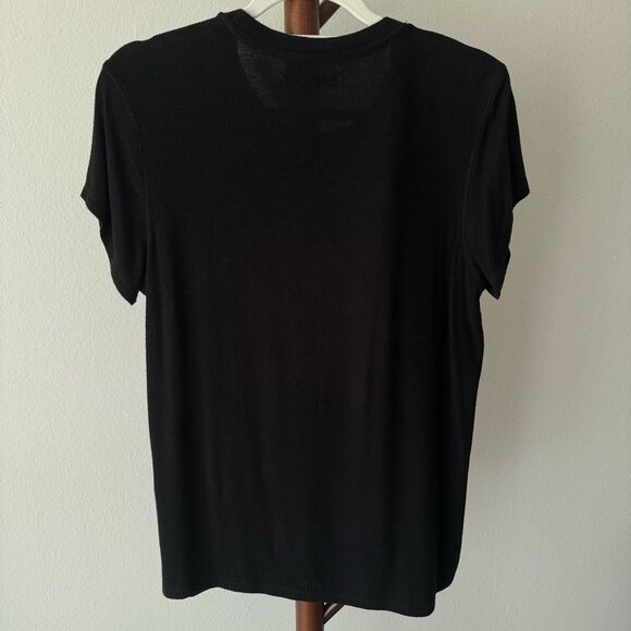 Abercrombie & Fitch Basic Ribbed T- Shirt - Picture 5 of 5